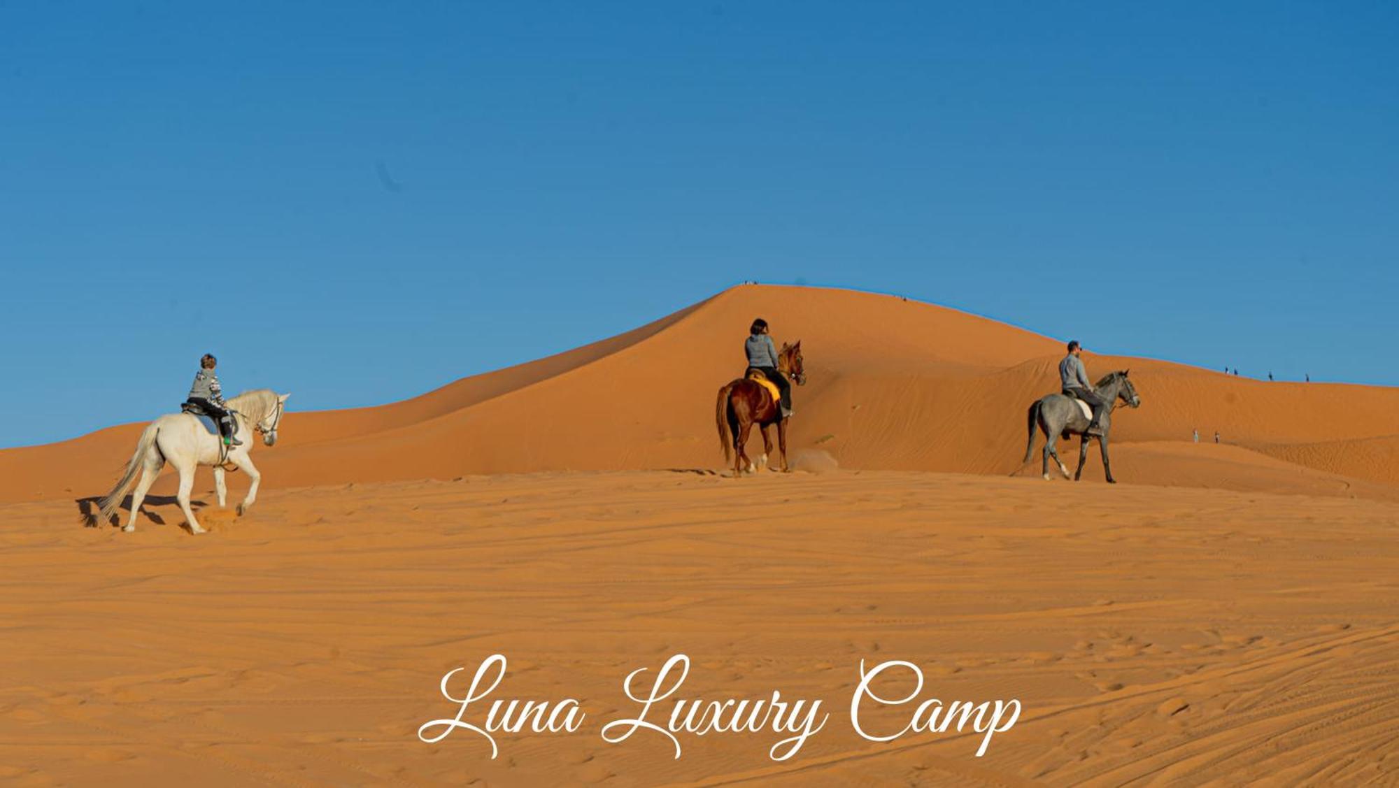 Luna Luxury Camp Hotel Merzouga Eksteriør billede