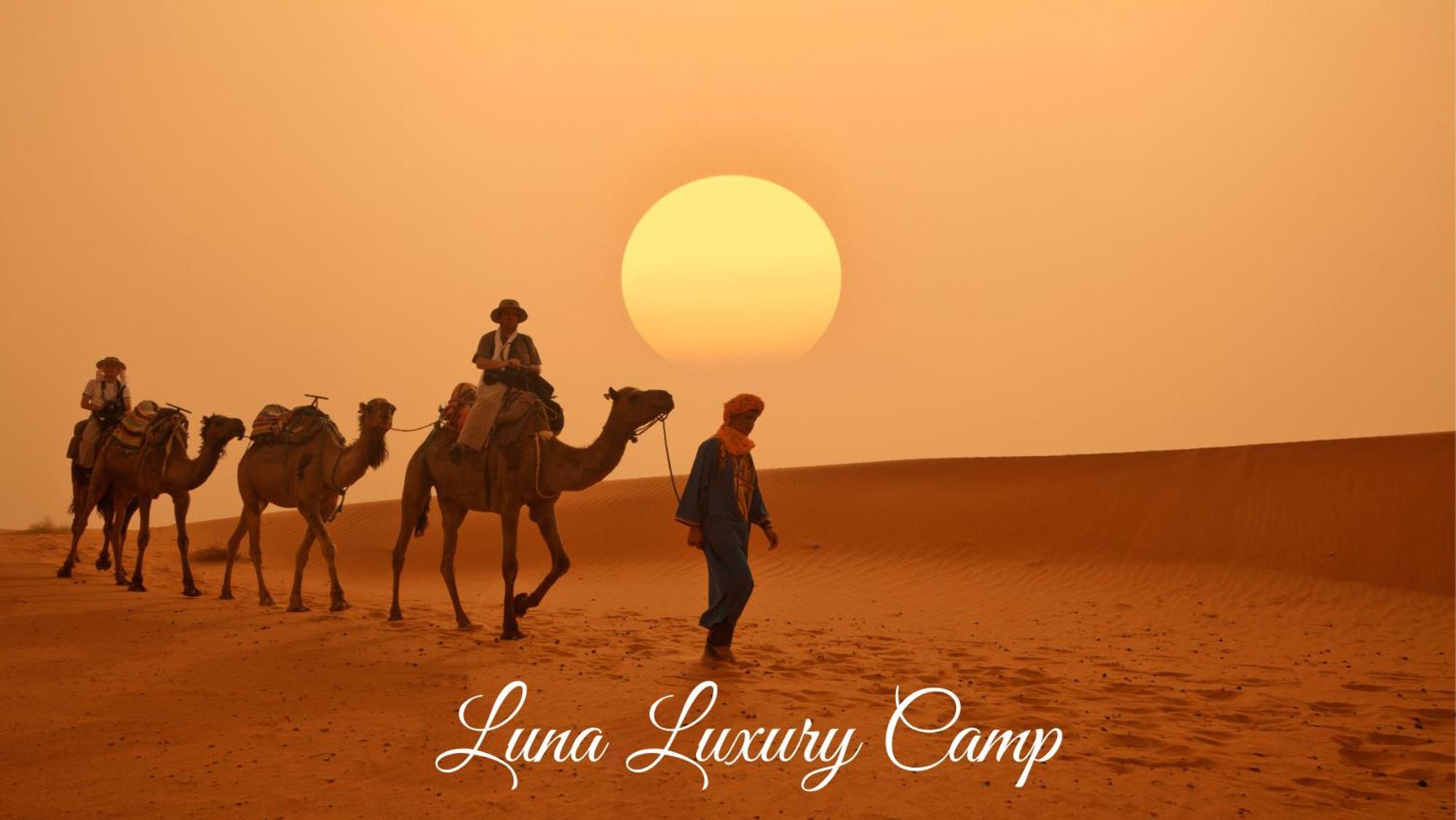Luna Luxury Camp Hotel Merzouga Eksteriør billede