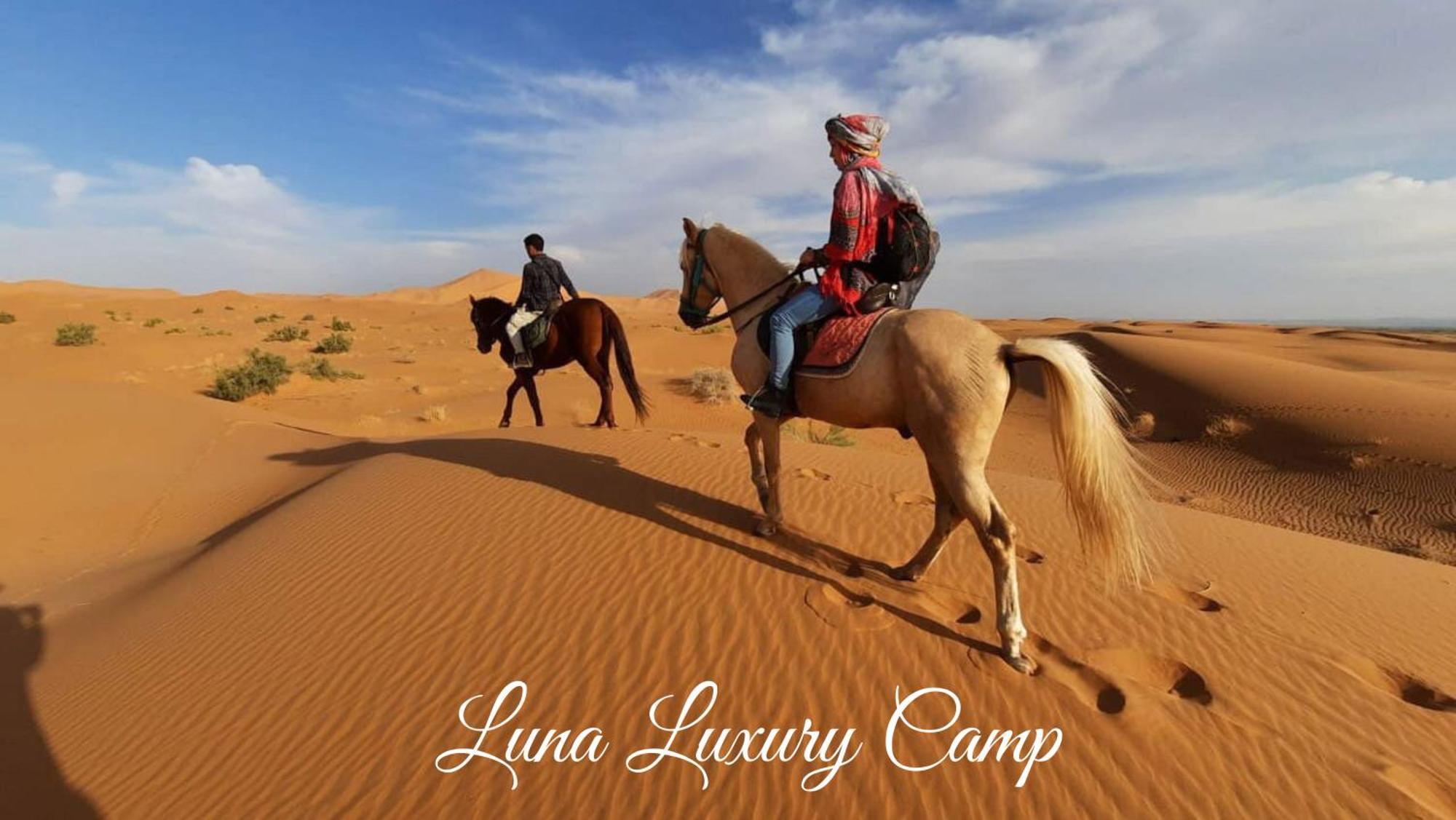 Luna Luxury Camp Hotel Merzouga Eksteriør billede